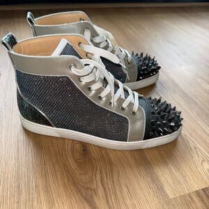 Studded High-Top Sneakers